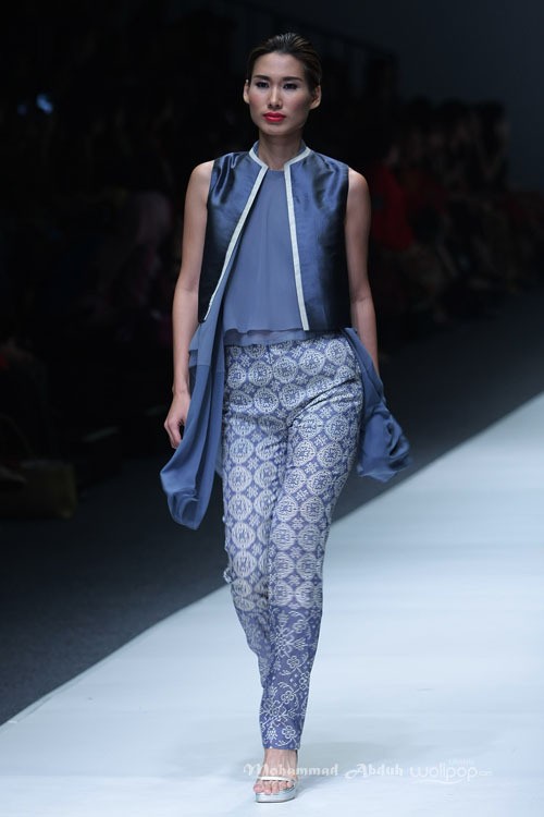 Chossy Latu for Danar Hadi Solometrix Yayasan Jantung Indonesia. Jakarta Fashion Week 2016 at Senayan City. Jakarta. [Foto: Mohammad Abduh/Wolipop]