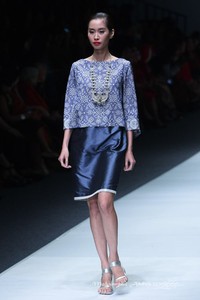 Chossy Latu for Danar Hadi Solometrix Yayasan Jantung Indonesia. Jakarta Fashion Week 2016 at Senayan City. Jakarta. [Foto: Mohammad Abduh/Wolipop]