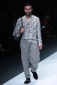 Chossy Latu for Danar Hadi Solometrix Yayasan Jantung Indonesia. Jakarta Fashion Week 2016 at Senayan City. Jakarta. [Foto: Mohammad Abduh/Wolipop]