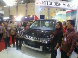 Mitsubishi Delica Royal Diluncurkan di GIIAS Makassar