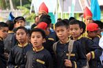 Serunya Karnaval Tengah laut di Morowali, Sulteng