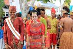 Serunya Karnaval Tengah laut di Morowali, Sulteng