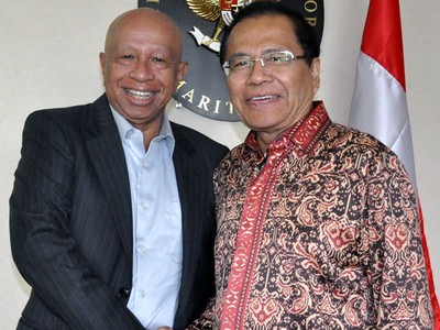 Rizal Ramli Bertemu Pengusaha Nasional Arifin Panigoro