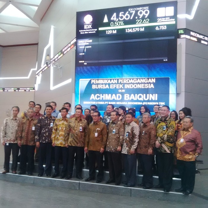 19 Tahun Melantai di Bursa, Laba Bersih BNI Naik 32 Kali Lipat