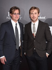Sama-sama keren dan ganteng, siapakah yang menjadi pilihanmu, Pitt atau Gosling? Getty Images/detikFoto.