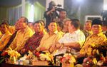 JK dan Prabowo Hadiri HUT Golkar