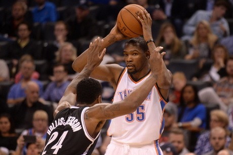 Durant dan Westbrook Pimpin Thunder Kalahkan Nets