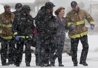 Lokasi penembakan yang berada di area Colorado Springs yang dipenuhi salju, sempat ditutup sementara akibat penembakan ini. Rick Wilking/Reuters/detikcom.