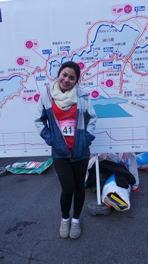 Ariel Tatum Siap Lari Maraton di Kaki Gunung Fuji