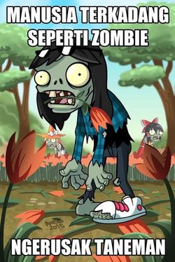 Meme Sentil Perusak Taman Bunga Gunungkidul