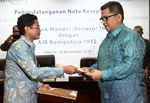 Bank Mandiri dan AJB Bumiputera Jalin Kerja Sama