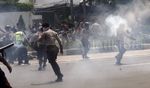Demo Aliansi Mahasiswa Papua Ricuh