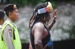 Aksi Mahasiswa Papua di Bundaran HI