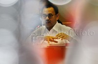 Sudirman Said juga memaparkan masalah energi. Lamhot Aritonang/detikFoto.