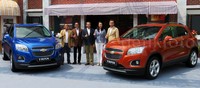 Chevrolet Trax diluncurkan di Sentul, Bogor, Jawa Barat, Selasa (1/12/2015).