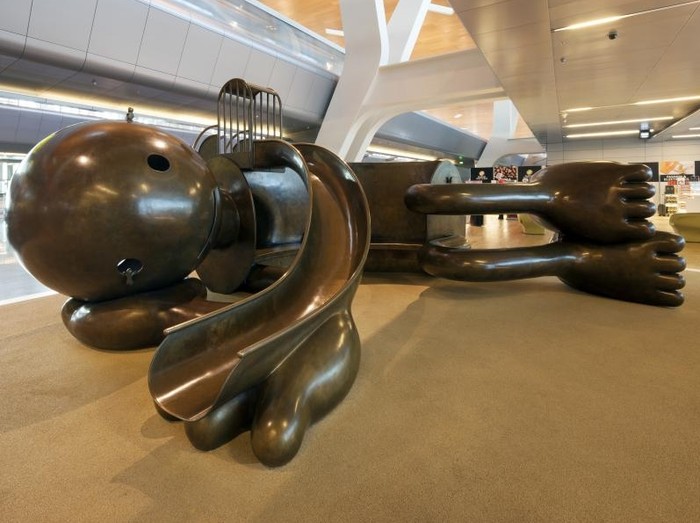 Pameran Seni? Bukan, Ini Bandara di Qatar