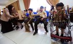 Penyandang Disabilitas Unjuk Kebolehan Bermain Musik