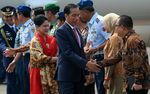 Presiden Joko Widodo Tiba di Tanah Air