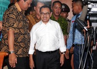 Sudirman Said saat masuk ke ruang sidang MKD. Lamhot Aritonang/detikFoto.