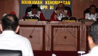 Saat ini Sudirman tengah diberikan kesempatan untuk memberikan keterangan terkait laporannya Ke MKD. Lamhot Aritonang/detikFoto.