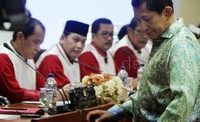 Sidang ini terkait laporan Menteri ESDM Sudirman Said atas Ketua DPR Setya Novanto soal dugaan pencatutan nama presiden dan Wapres. Lamhot Aritonang/detikFoto.