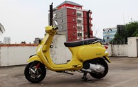 Vespa S 125 terinspirasi dengan Vespa 50 Special dan Vespa Primavera yang melegenda pada tahun 1970-an.