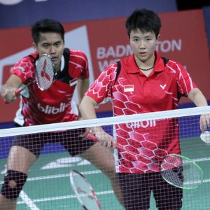 Tontowi/Liliyana, Praveen/Debby, dan Ahsan/Hendra Pijak Perempatfinal