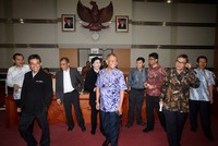 Para capim KPK yang hadir adalah, Surya Tjandra, Alexander Marwata, Johan Budi Sapto Prabowo, Robby Arya Brata, Saut Situmorang, Brigjen Basaria Panjaitan, Agus Rahardjo, Laode Muhamad Syarif dan Sujanarko.