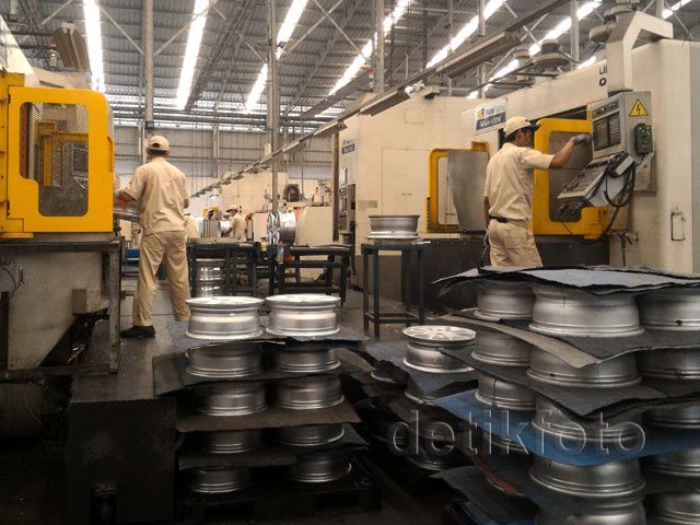 Mengintip Produksi Pelek Chemco dan Brake Nissin