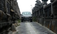 All New Kijang Innova melintasi jalanan pedesaan, tanjakan, tikungan, hingga berkelok. Pool/Toyota/detikFoto.