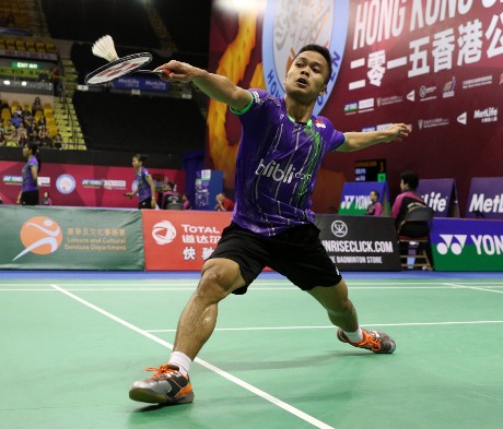 Anthony Jumpa Srikanth, Tommy Tantang Wisnu Yuli