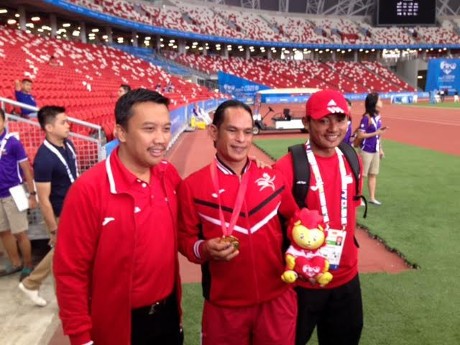 Lempar Lembing Sumbang Emas Pertama untuk Indonesia