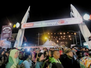 Begini Suasana Ramai di Festival Steak Maranggi
