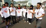 Jurnalis Gelar Aksi Peduli HIV/AIDS
