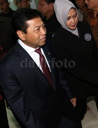 Hingga pukul 14.30 WIB, Senin (7/12/2015), belum ada kejelasan soal sidang Novanto. Pool/Lamhot Aritonang/detikFoto.