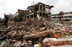 Pasar Blok A Mulai Rata dengan Tanah