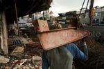 Pasar Blok A Mulai Rata dengan Tanah