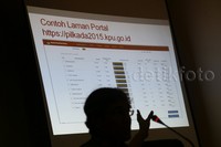 Situng atau sistem informasi berbasis teknologi akan menampilkan hasil pilkada 2015 secara akurat dan realtime melalui portal pilkada2015.kpu.go.id.