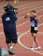 Aksi-aksi dari Lapangan Atletik