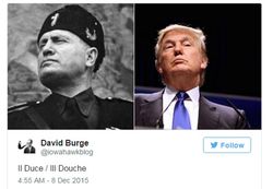 Meme Bandingkan Donald Trump dengan Hitler