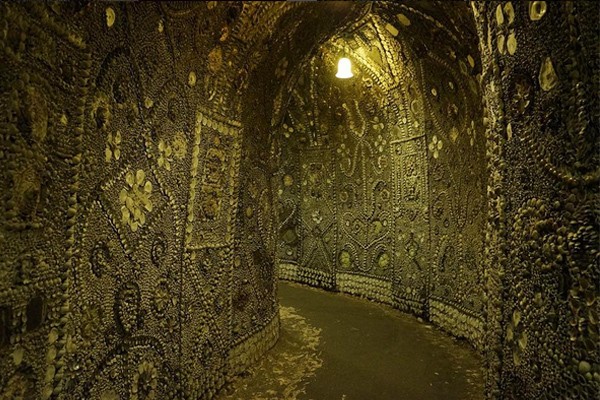 Gua Unik di Inggris, Dilapisi 4 Juta Kulit Kerang!