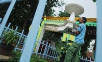 Sebanyak 328 warga akan menggunakan hak suara mereka di TPS ini.
