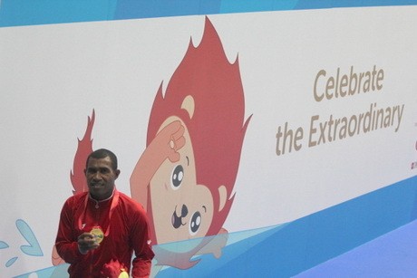 Marinus, Nelayan Peraih Tiga Emas dan Pemecah Tiga Rekor