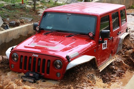 Ini Jawara Jeep Agility Off-Road Competition