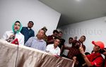 Unggul di Quick Count, Airin-Benyamin Sumringah