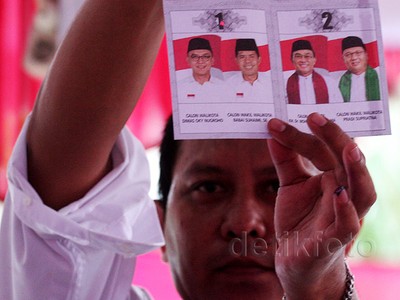 Penghitungan Suara di Kampung Pilkada