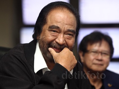 129 Calon yang Diusung Menang, Surya Paloh Sumringah