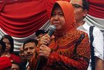 PDIP Rayakan Kemenangan Risma-Whisnu