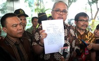Keempat pimpinan MKD langsung bertemu dengan Jampidsus Arminsyah.