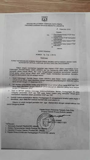 Pengusaha Kecil Resah Pemprov DKI Jakarta Larang Virtual Office